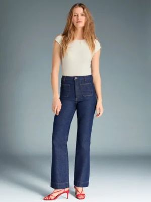Best Jean BELLEVILLE Denim | Jeans Évasés