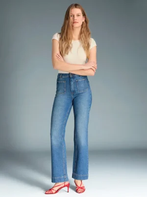 Discount Jean BELLEVILLE Denim | Jeans Évasés