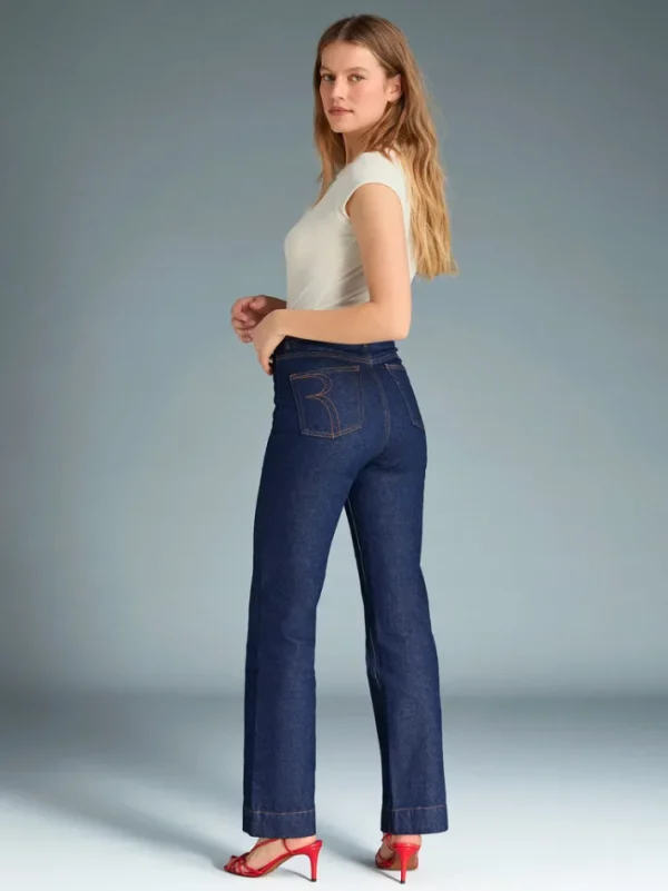 Best Jean BELLEVILLE Denim | Jeans Évasés