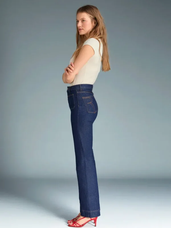 Best Jean BELLEVILLE Denim | Jeans Évasés