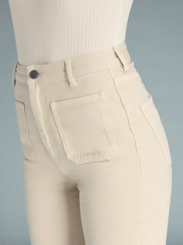 Clearance Jean BELLEVILLE Denim | Jeans Évasés