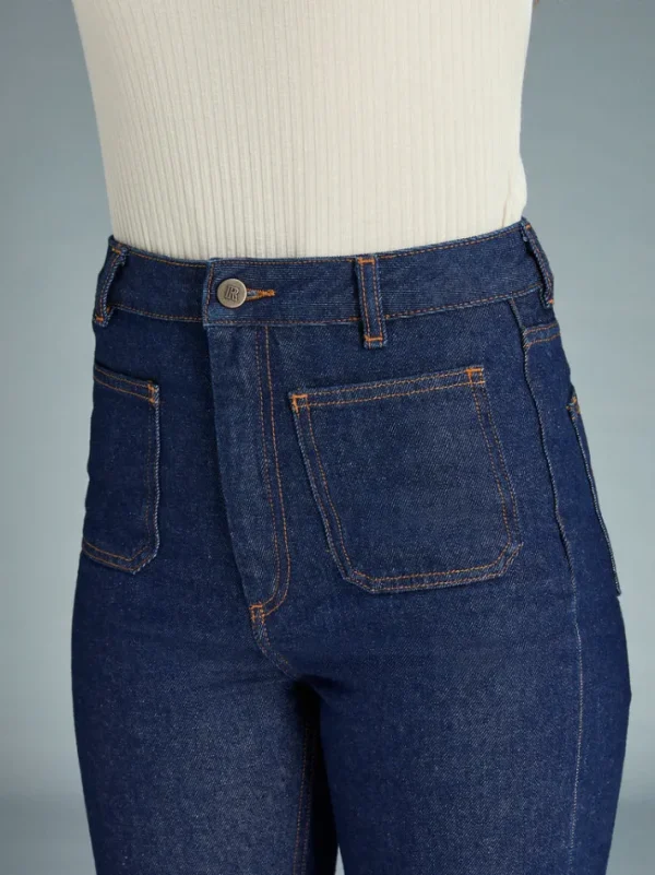 Best Jean BELLEVILLE Denim | Jeans Évasés