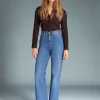 Hot Jean MONTORGUEIL Denim | Jeans Évasés