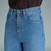 Hot Jean MONTORGUEIL Denim | Jeans Évasés
